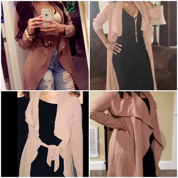 Open Front Long Sleeve Light Cardigan - Picture 8 of 8